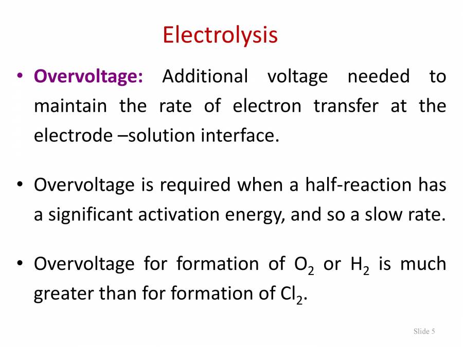 Electrochemistry PowerPoint Slides LearnPick India