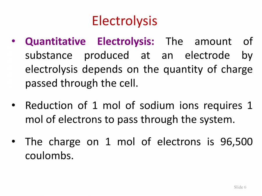 Electrochemistry PowerPoint Slides LearnPick India