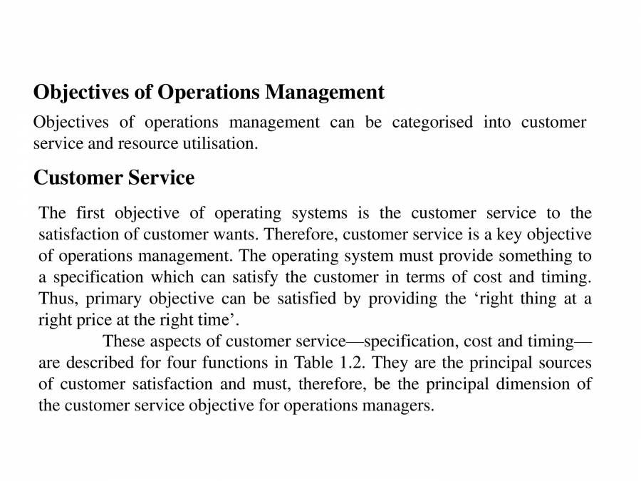 Production & Operation Management - PowerPoint Slides - LearnPick India