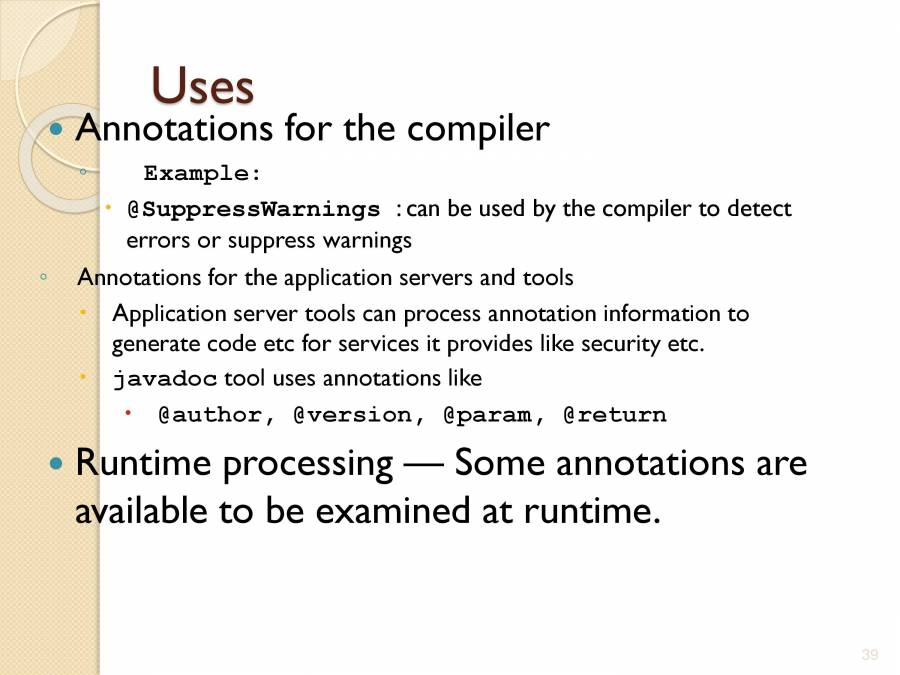 Introduction To Java - PowerPoint Slides - LearnPick India