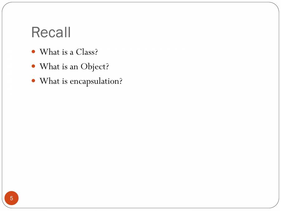 Java Classes And Methods Part 1 - PowerPoint Slides - LearnPick India