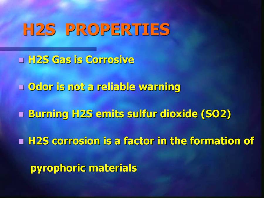 Hydrogen Sulphide PowerPoint Slides LearnPick India