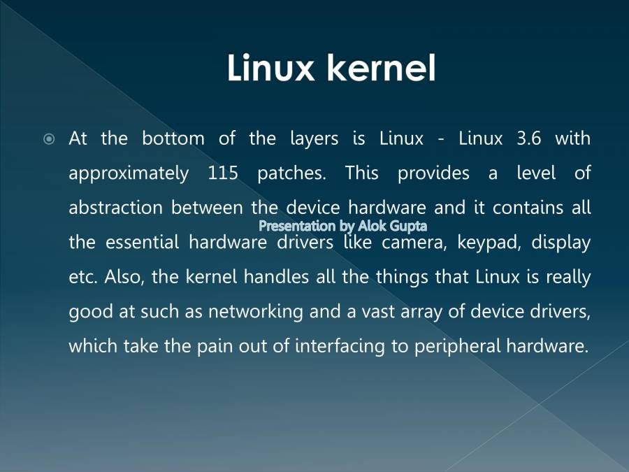 Android Introduction - PowerPoint Slides - LearnPick India