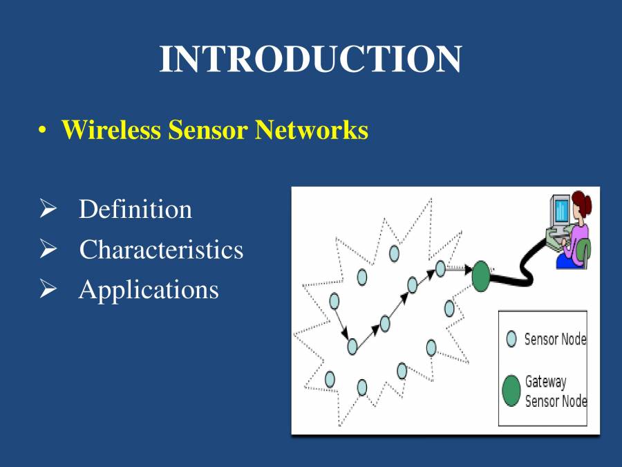 Industrial Wireless Sensor Networks PowerPoint Slides LearnPick India