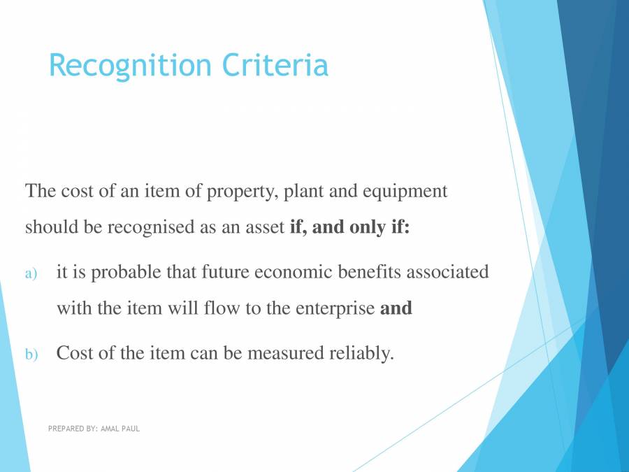 AS 10 (Revised)- Property, Plant And Equipment - PowerPoint Slides ...