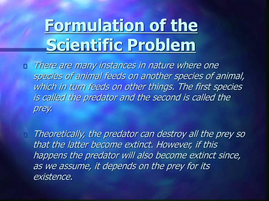 Predation - PowerPoint Slides - LearnPick India