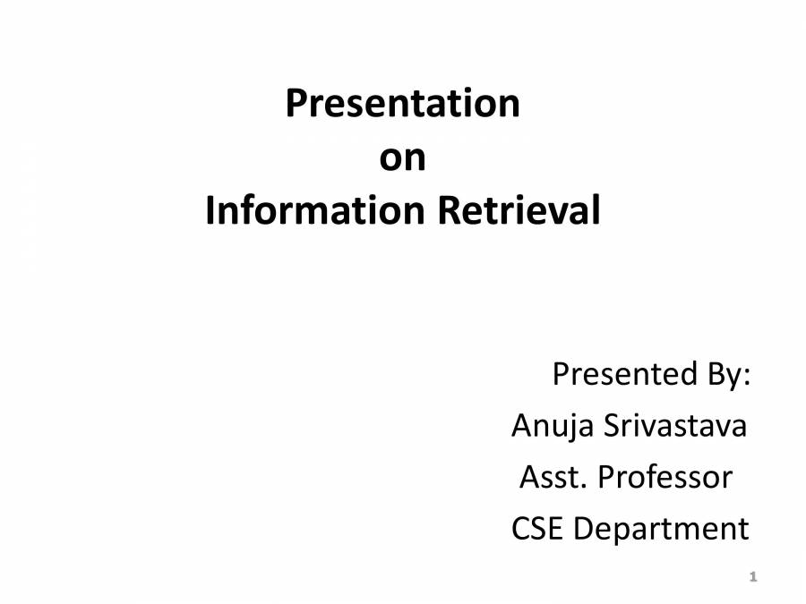 Introduction To Search Engine - PowerPoint Slides - LearnPick India