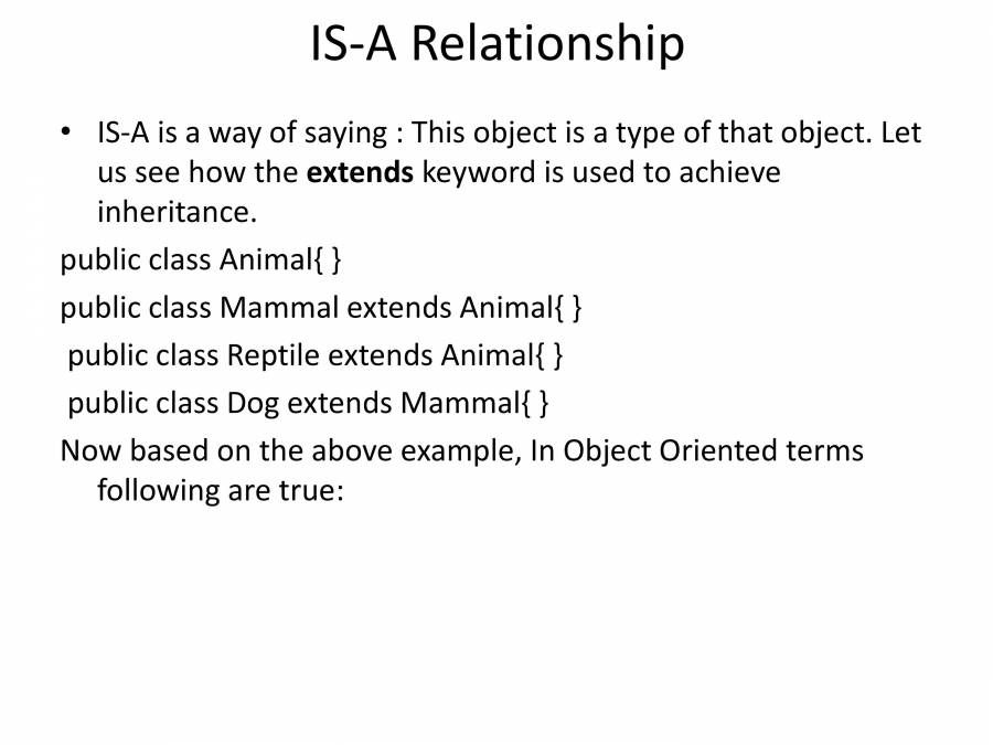 Object Oriented Concepts - PowerPoint Slides - LearnPick India