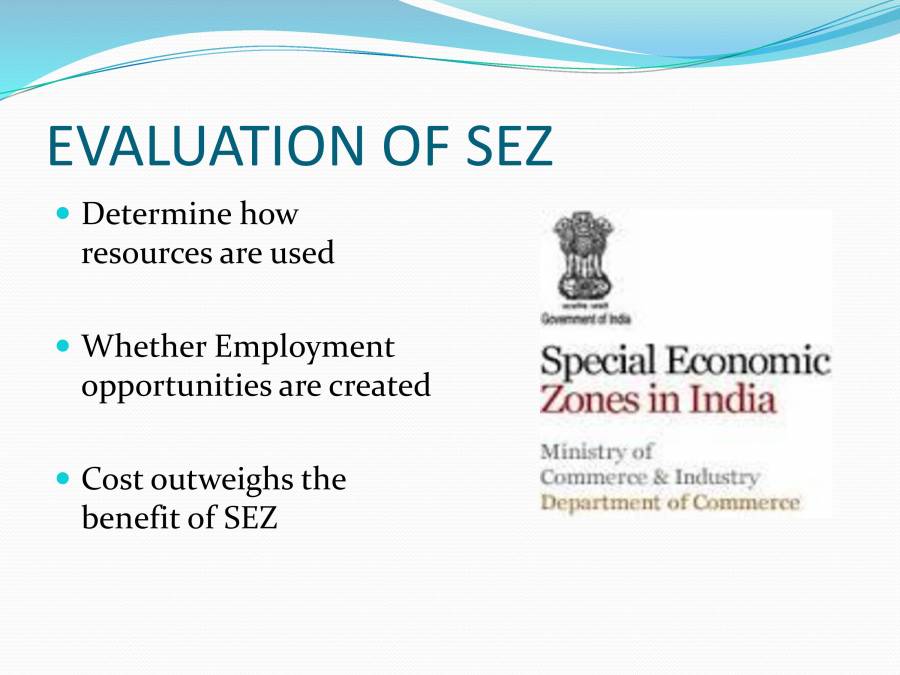 Special Economic Zone PowerPoint Slides LearnPick India