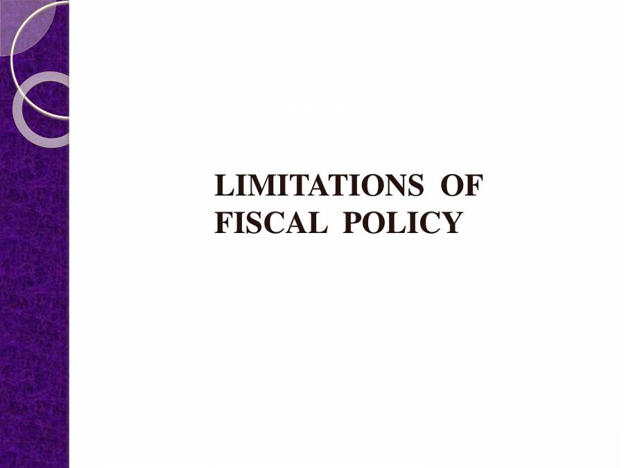 Fiscal Policy & Economic Development - PowerPoint Slides - LearnPick India