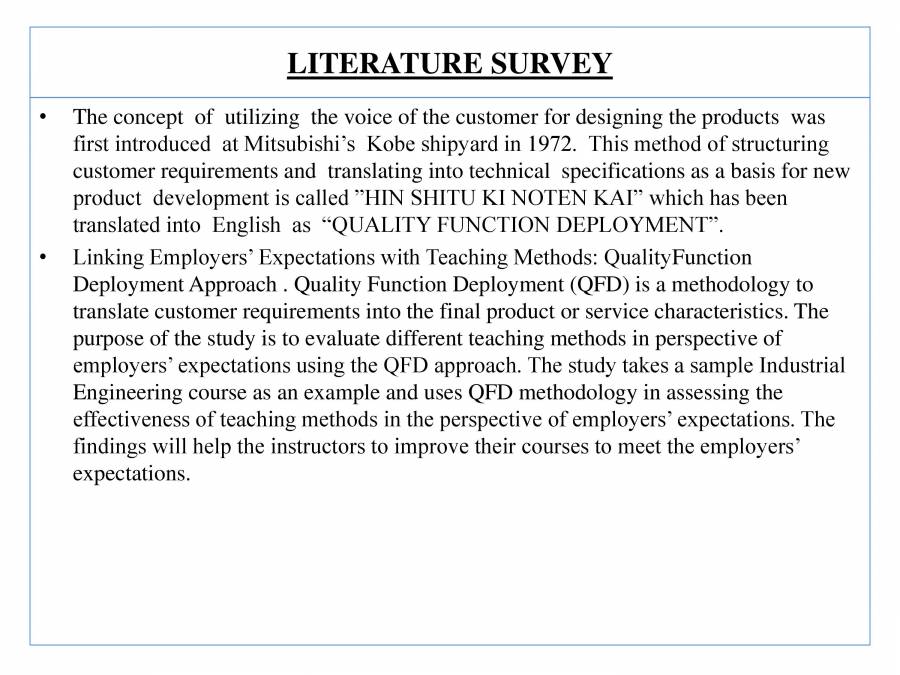 Quality Function Deployment - PowerPoint Slides - LearnPick India