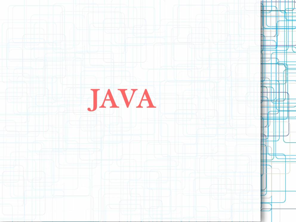 Fundamentals Of JAVA - PowerPoint Slides - LearnPick India