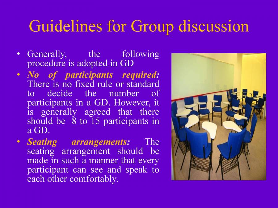 Group Discussion PowerPoint Slides LearnPick India