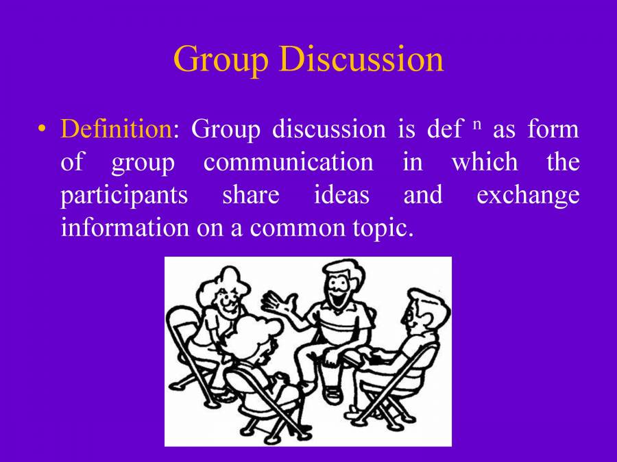 Group Discussion PowerPoint Slides LearnPick India