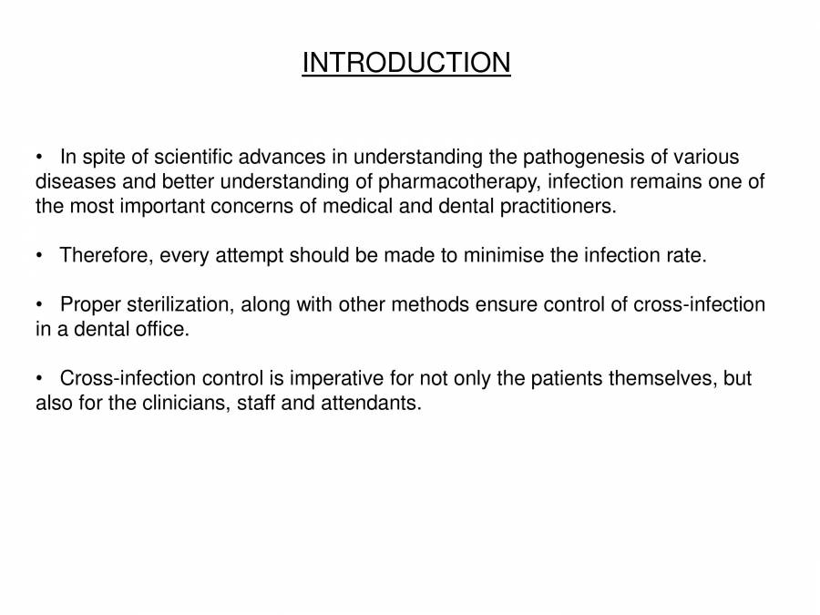 Barrier Methods And Cross Infection Control PowerPoint Slides