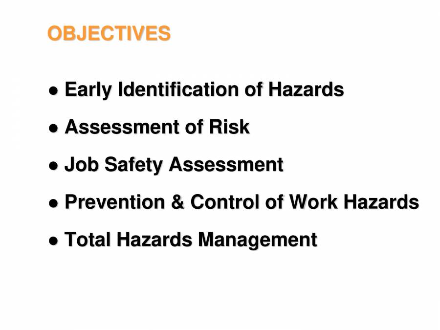 Workplace Hazard PowerPoint Slides LearnPick India