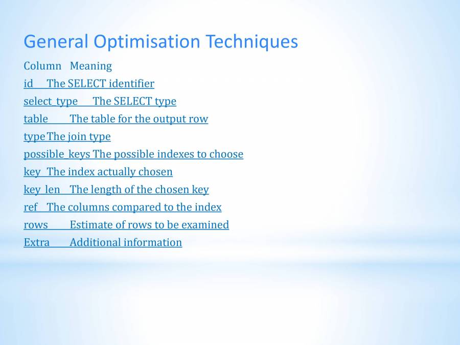 MySQL Database Administration - A Beginner's Guide - PowerPoint Slides ...