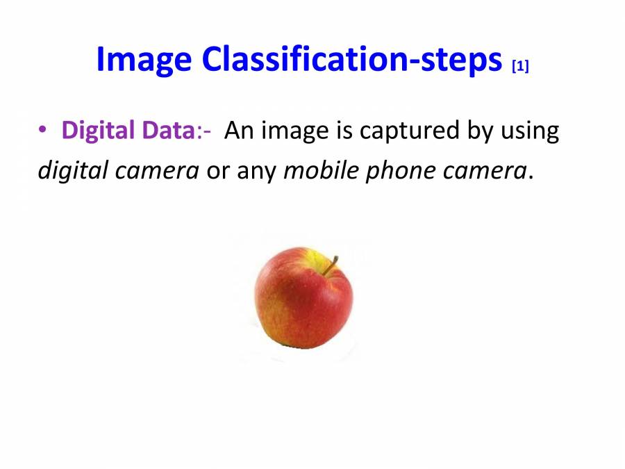 Image Classification - PowerPoint Slides - LearnPick India