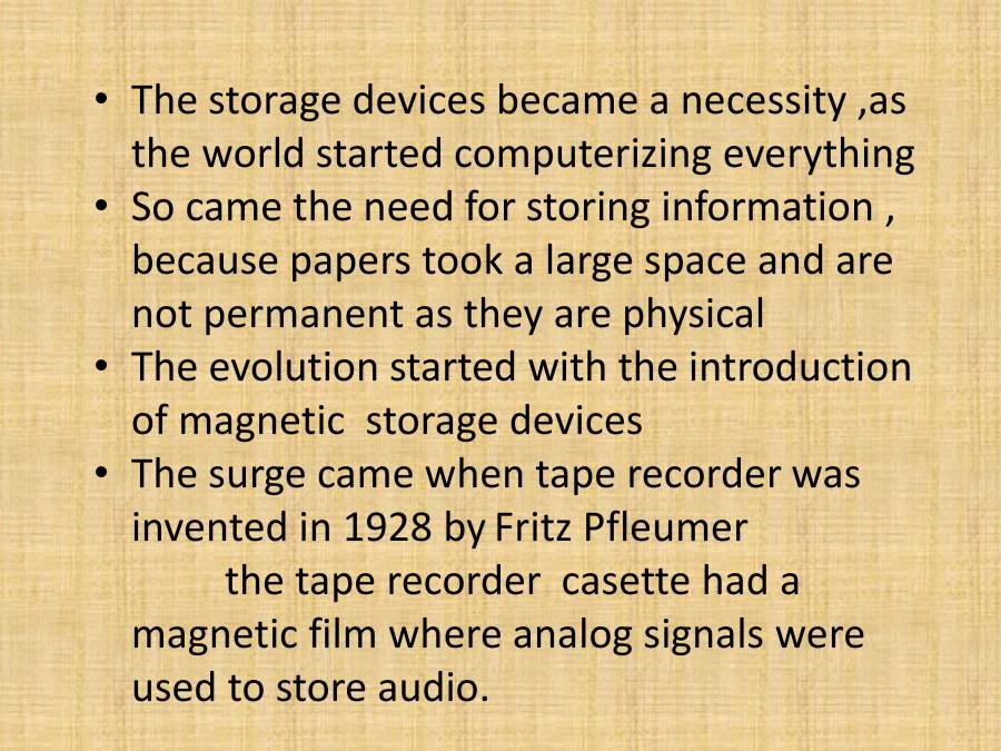 Storage Devices PowerPoint Slides LearnPick India