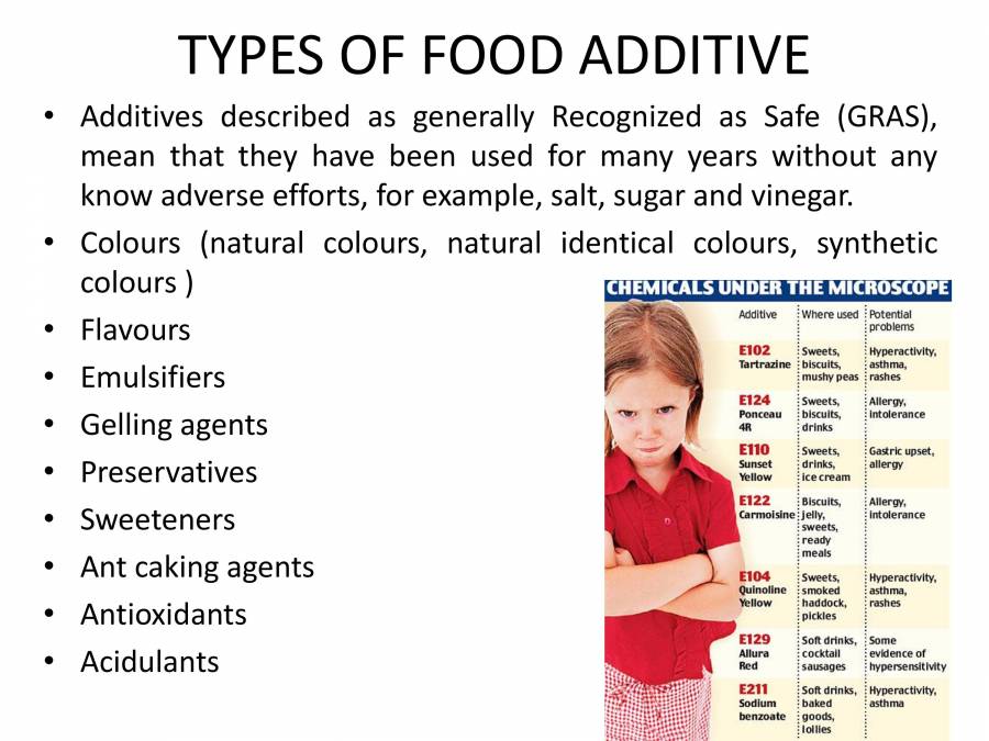 Food Additives PowerPoint Slides LearnPick India