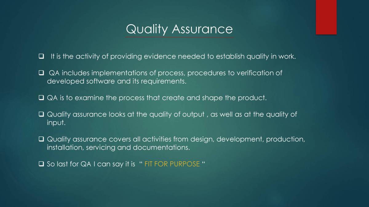 Software Testing - PowerPoint Slides - LearnPick India